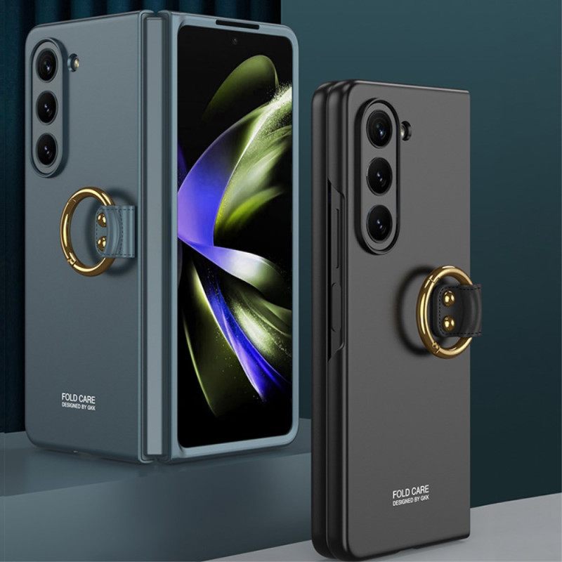 Κάλυμμα Samsung Galaxy Z Fold 6 Δαχτυλίδι Υποστήριξης Gkk Σιλικόνης