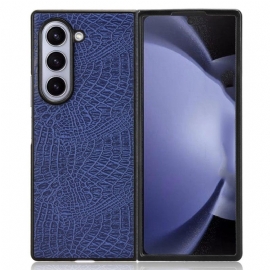 Κάλυμμα Samsung Galaxy Z Fold 6 Εφέ Δέρματος Σιλικόνης