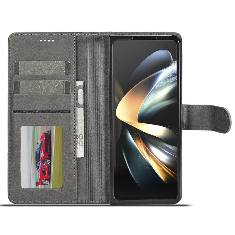 Θηκη Κινητου Samsung Galaxy Z Fold 6 Απομίμηση Δέρματος Lc.imeeke