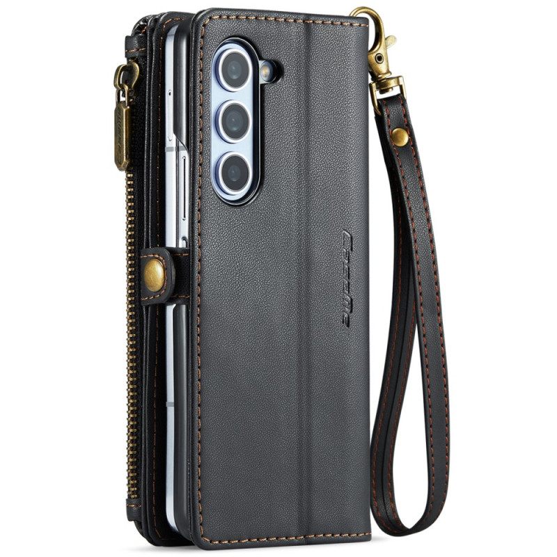 Θηκη Κινητου Samsung Galaxy Z Fold 6 Θήκες Κινητών Πορτοφόλι Caseme Shoulder And Lanyard