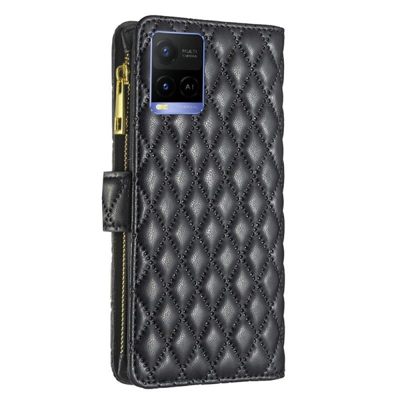 Κάλυμμα Vivo Y21 Binfen Color Style Quilted