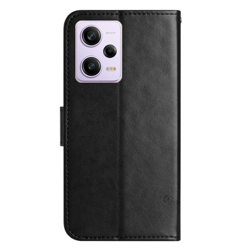 Κάλυμμα Xiaomi Redmi Note 12 Pro με κορδονι Strappy Floral