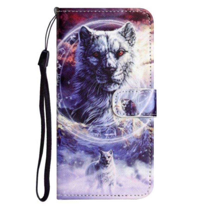 Κάλυμμα Samsung Galaxy S23 5G με κορδονι Lanyard Wolf