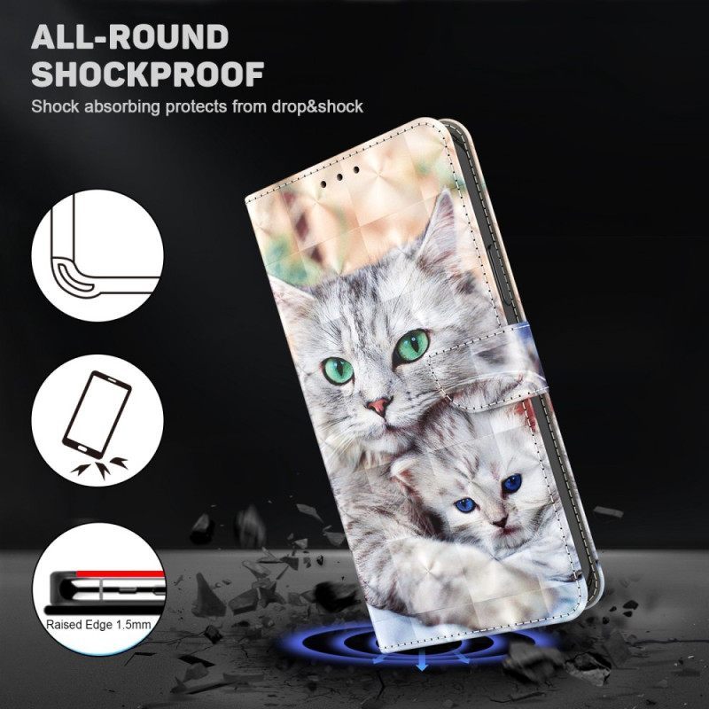 Κάλυμμα Samsung Galaxy S23 5G με κορδονι Thong Cats