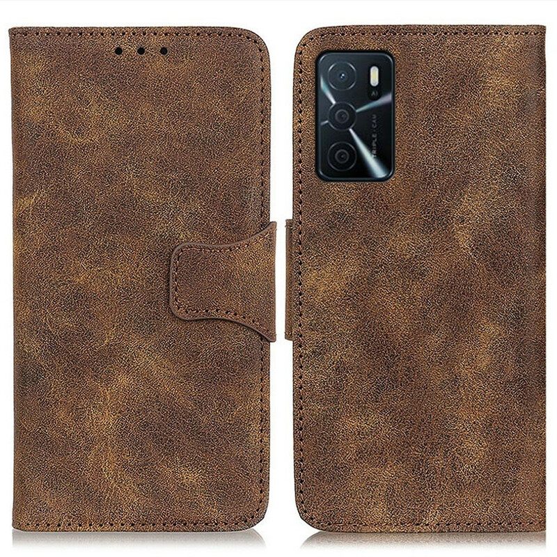 Κάλυμμα Oppo A16 / A16s Vintage Split Leather