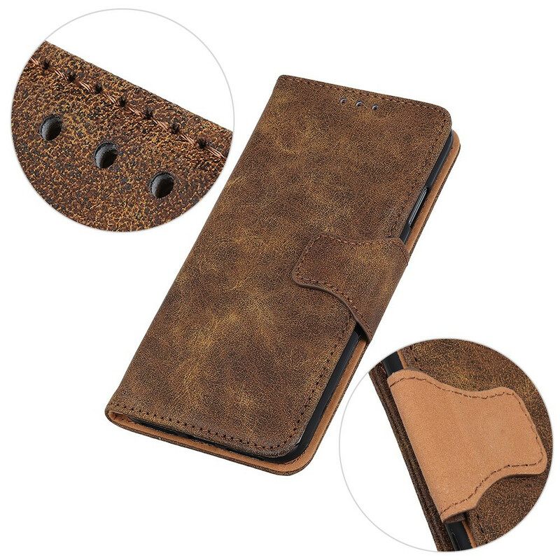 Κάλυμμα Oppo A16 / A16s Vintage Split Leather