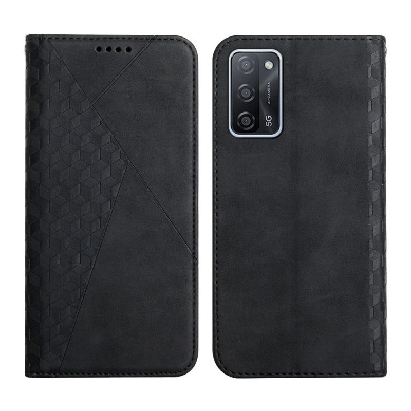 θηκη κινητου Oppo A16 / A16s Θήκη Flip Geo Leather Effect