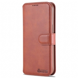 Κάλυμμα iPhone 14 Pro Max Azns Faux Leather