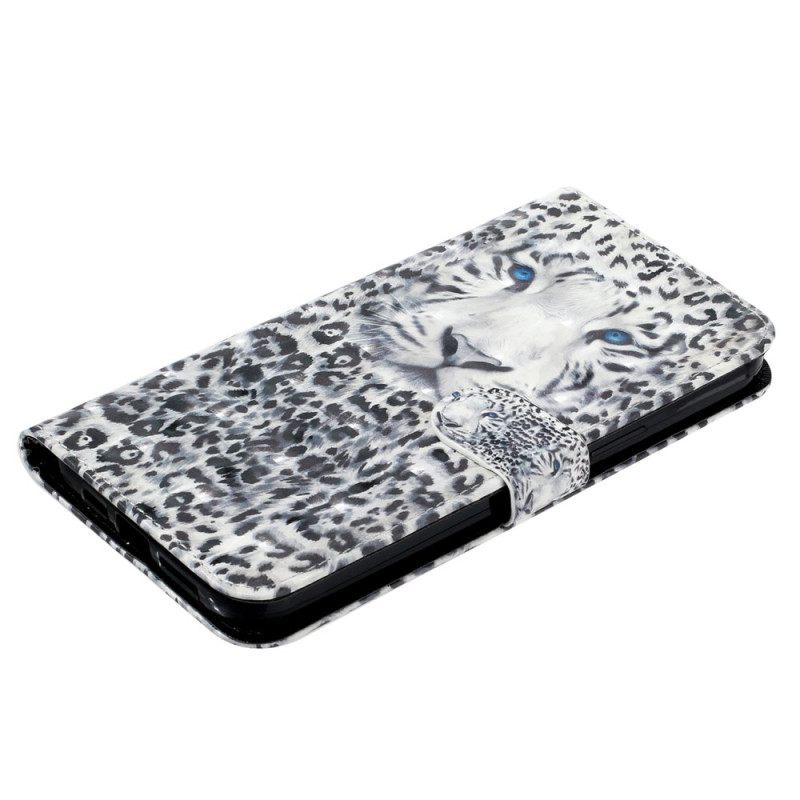 Κάλυμμα iPhone 15 Pro με κορδονι 3d Leopard Με Λουράκι