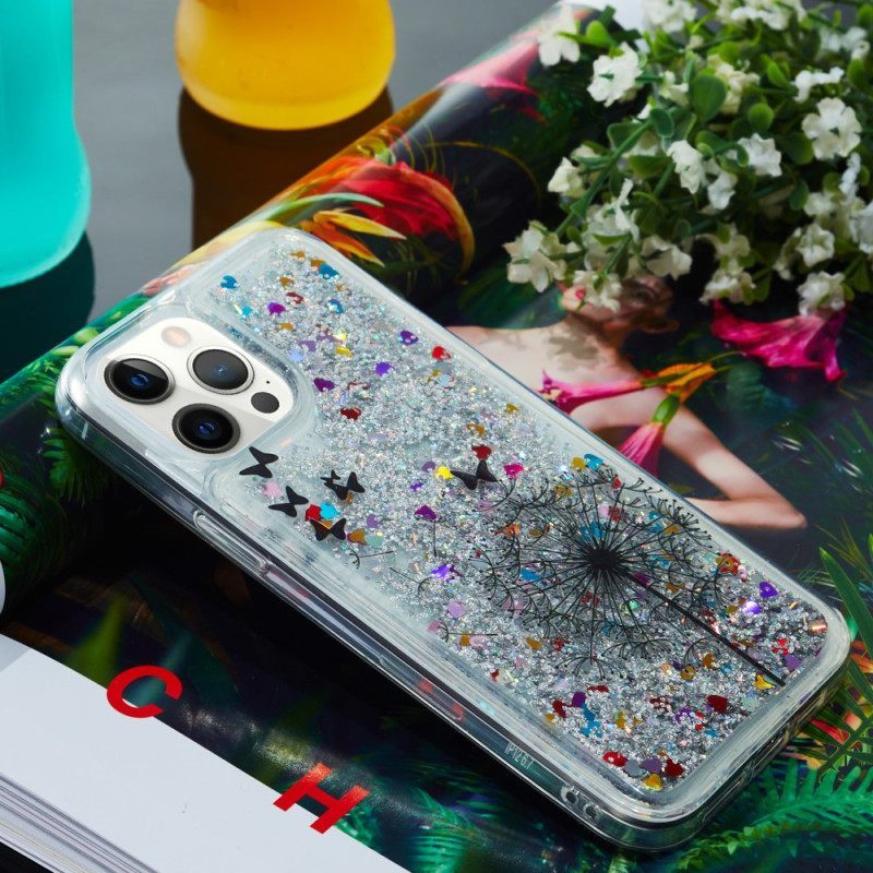 Θήκη iPhone 15 Pro Πικραλίδα Glitter