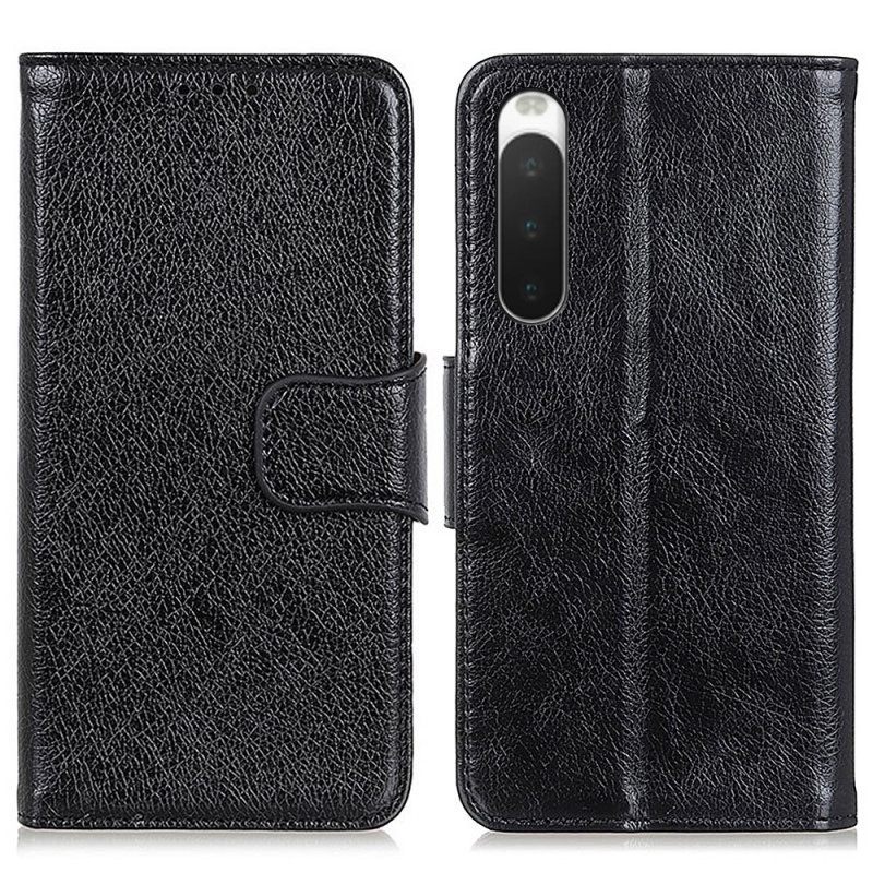 Κάλυμμα Sony Xperia 10 IV Split Nappa Leather