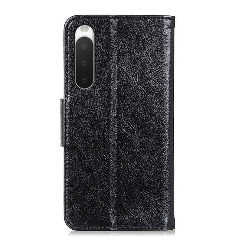 Κάλυμμα Sony Xperia 10 IV Split Nappa Leather