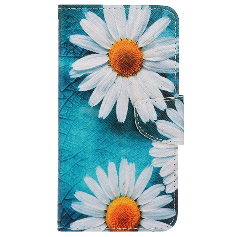 Κάλυμμα Xiaomi Redmi 10C με κορδονι Strappy Daisies