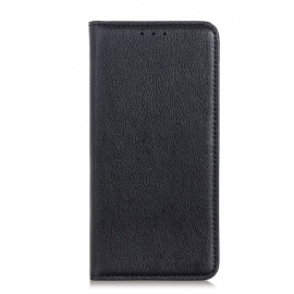 θηκη κινητου Xiaomi Redmi 10C Θήκη Flip Lychee Split Leather Texture