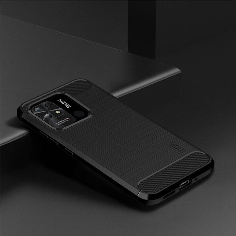 Θήκη Xiaomi Redmi 10C Mofi Brushed Carbon Fiber