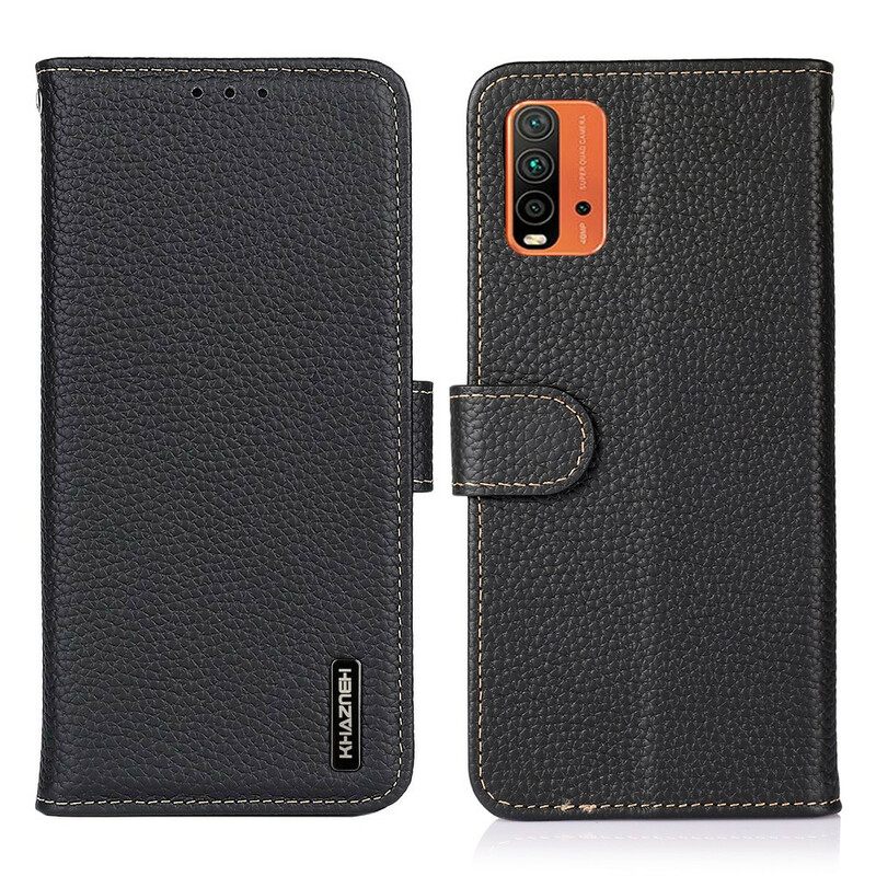 Κάλυμμα Xiaomi Redmi 9T Litchi Leather Khazneh