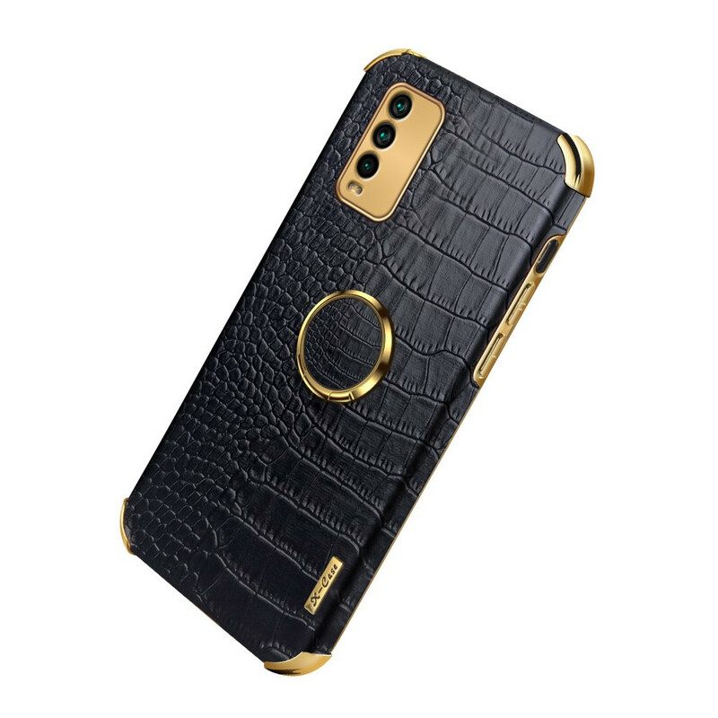 Θήκη Xiaomi Redmi 9T X-case Εφέ Δέρματος Κροκόδειλου