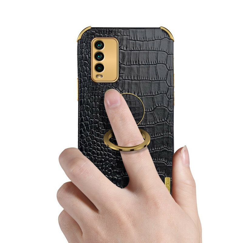 Θήκη Xiaomi Redmi 9T X-case Εφέ Δέρματος Κροκόδειλου