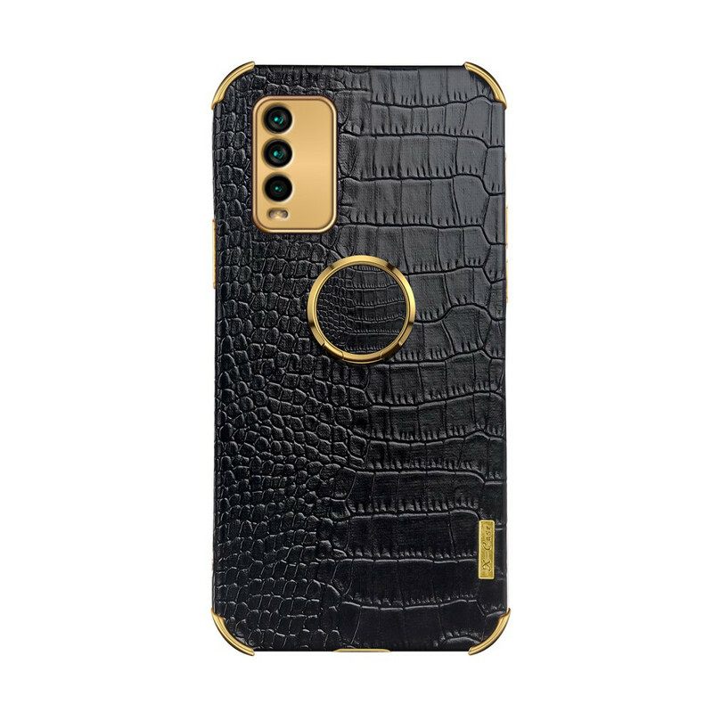 Θήκη Xiaomi Redmi 9T X-case Εφέ Δέρματος Κροκόδειλου