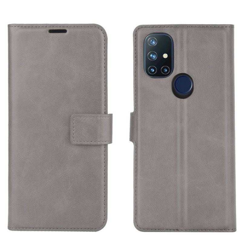 Κάλυμμα OnePlus Nord N10 Slim Extreme Leather Effect