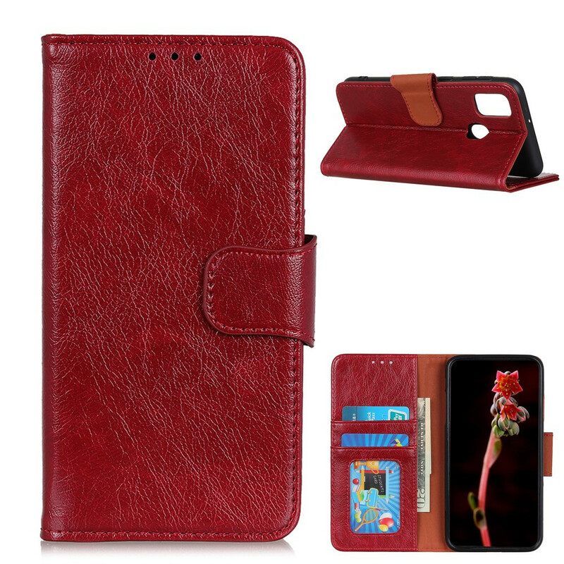 Κάλυμμα OnePlus Nord N10 Split Nappa Leather