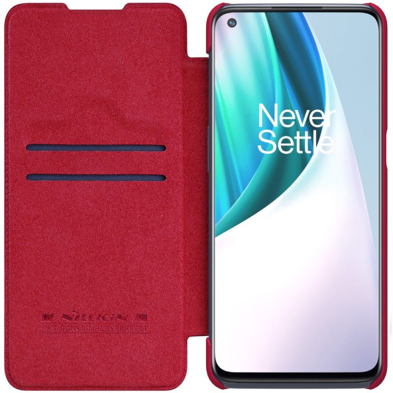 θηκη κινητου OnePlus Nord N10 Θήκη Flip Σειρά Nillkin Qin