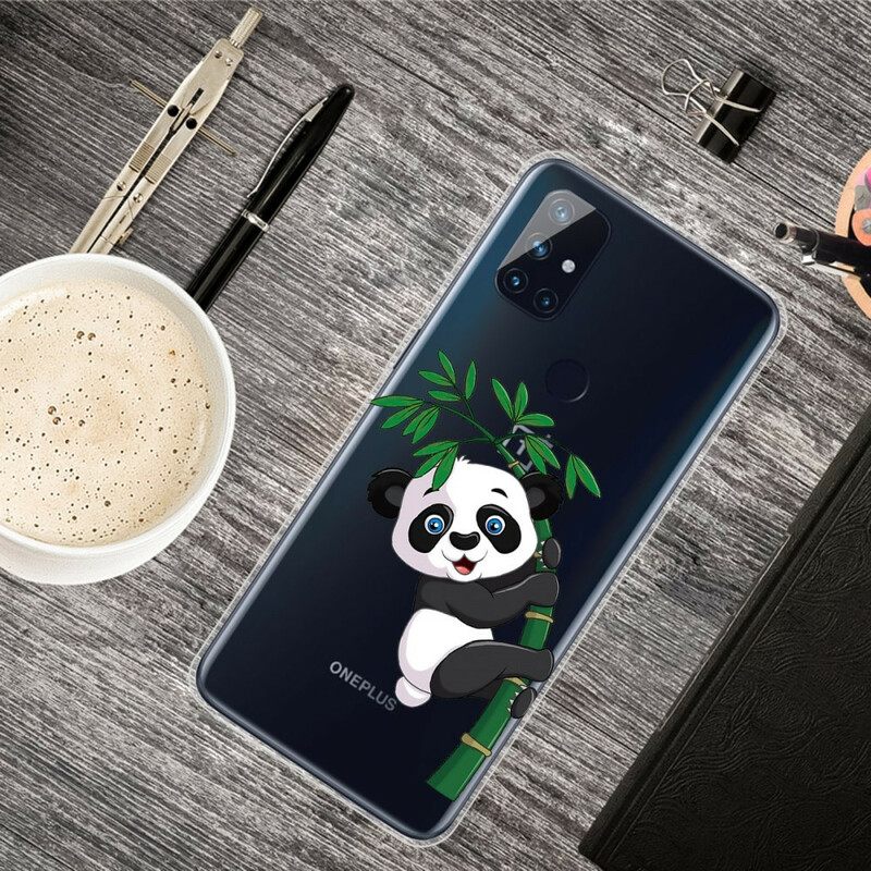 Θήκη OnePlus Nord N10 Panda Panda On Bamboo