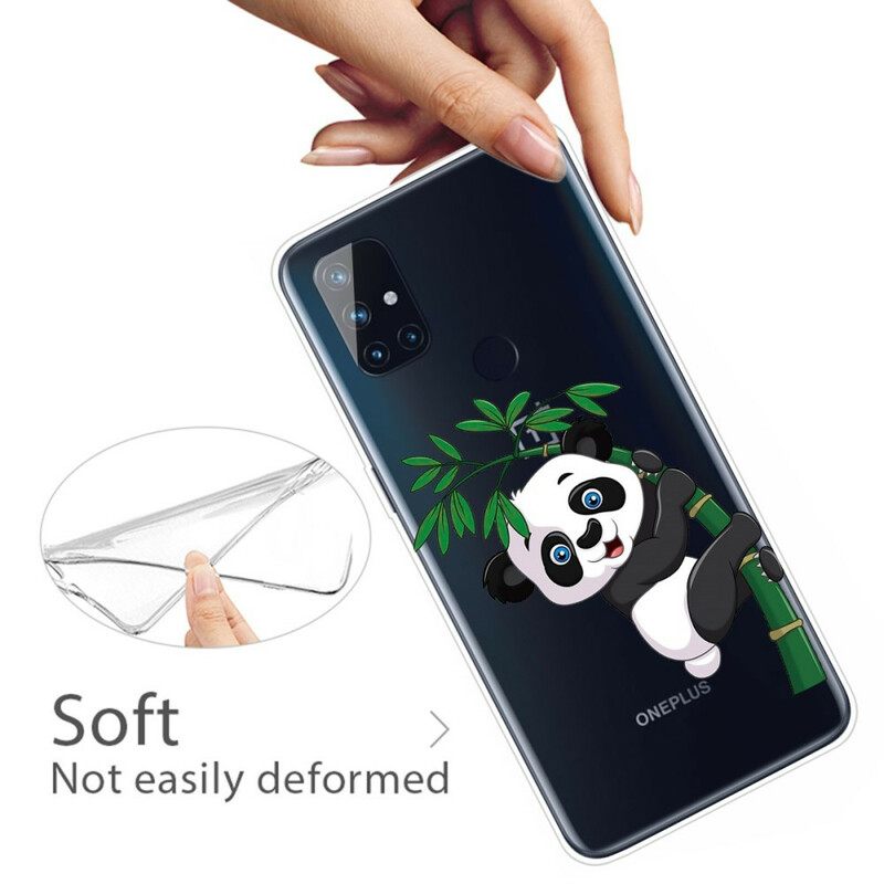 Θήκη OnePlus Nord N10 Panda Panda On Bamboo