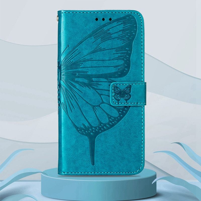 Κάλυμμα Google Pixel 6A με κορδονι Artistic Strappy Butterfly