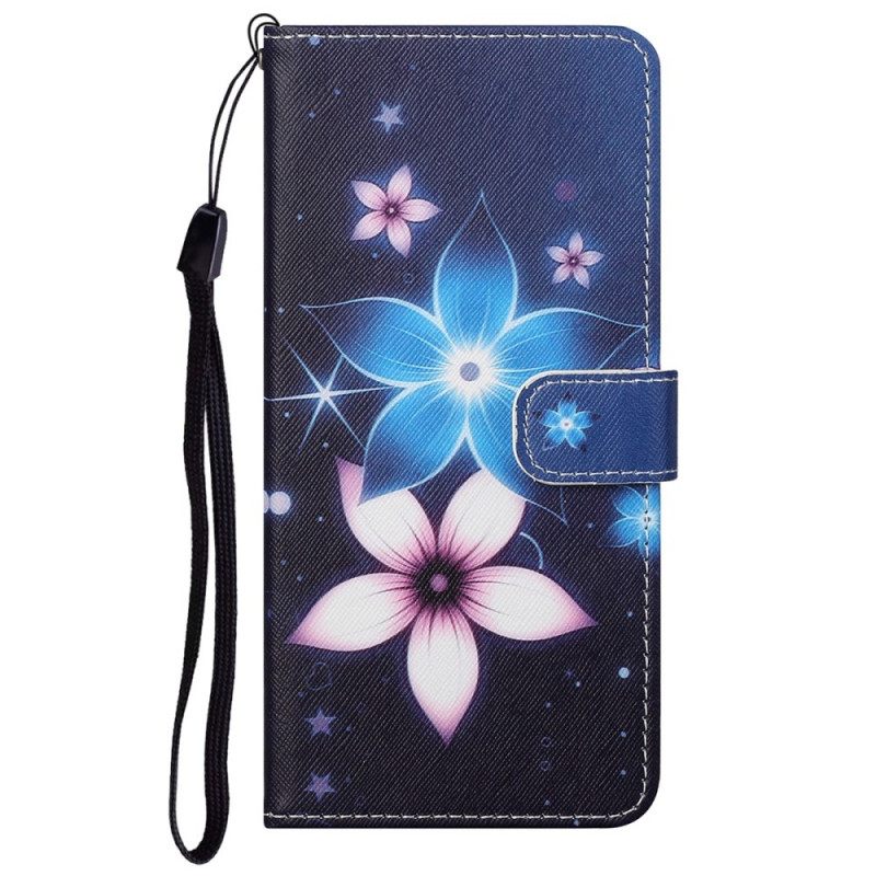 Κάλυμμα Google Pixel 6A με κορδονι Lunar Strap Flowers