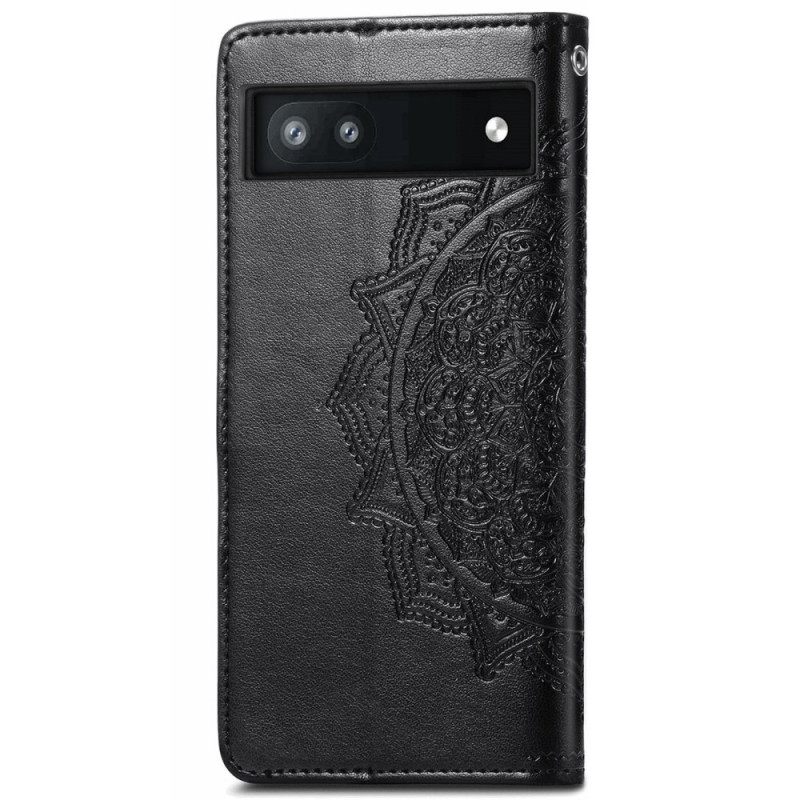 Κάλυμμα Google Pixel 6A με κορδονι Mandala Sun Strap