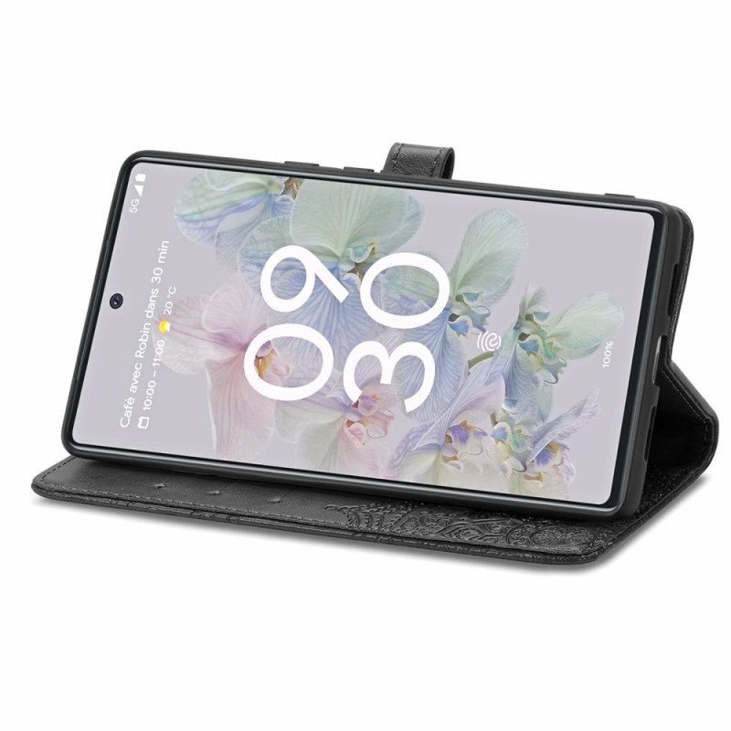 Κάλυμμα Google Pixel 6A με κορδονι Mandala Sun Strap