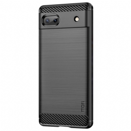 Θήκη Google Pixel 6A Mofi Brushed Carbon Fiber