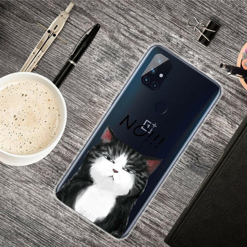 Θήκη OnePlus Nord N100 Η Γάτα Που Λέει Όχι