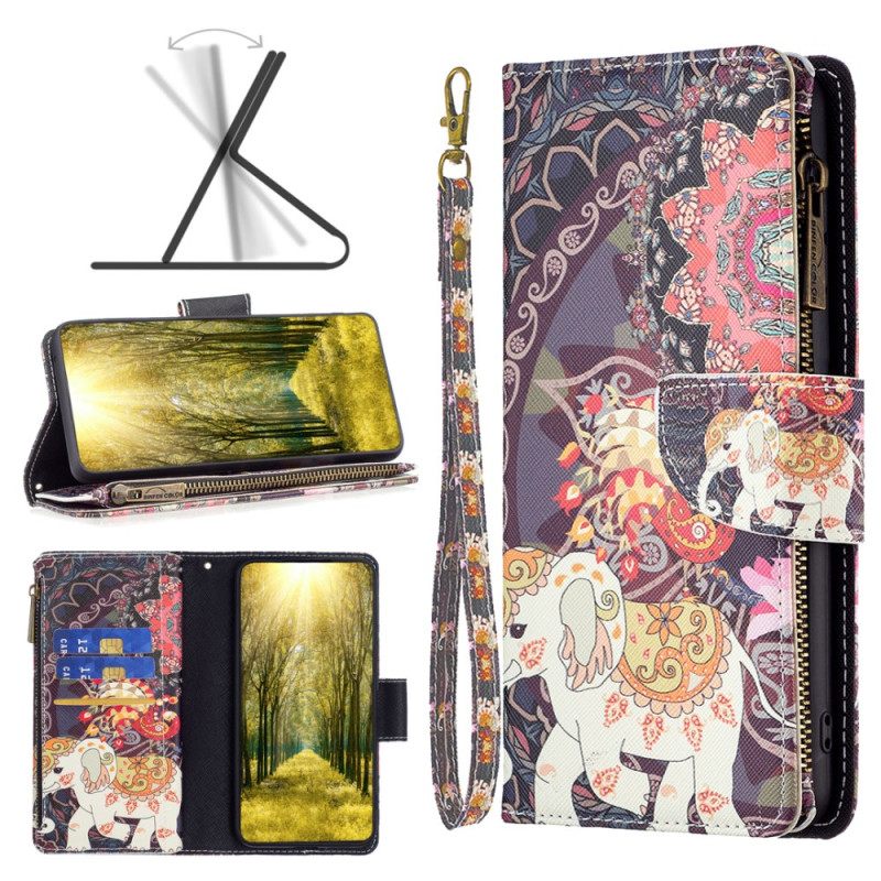 Θηκη Κινητου Xiaomi Redmi Note 13 Pro Plus 5g Θήκες Κινητών Indian Elephant Wallet