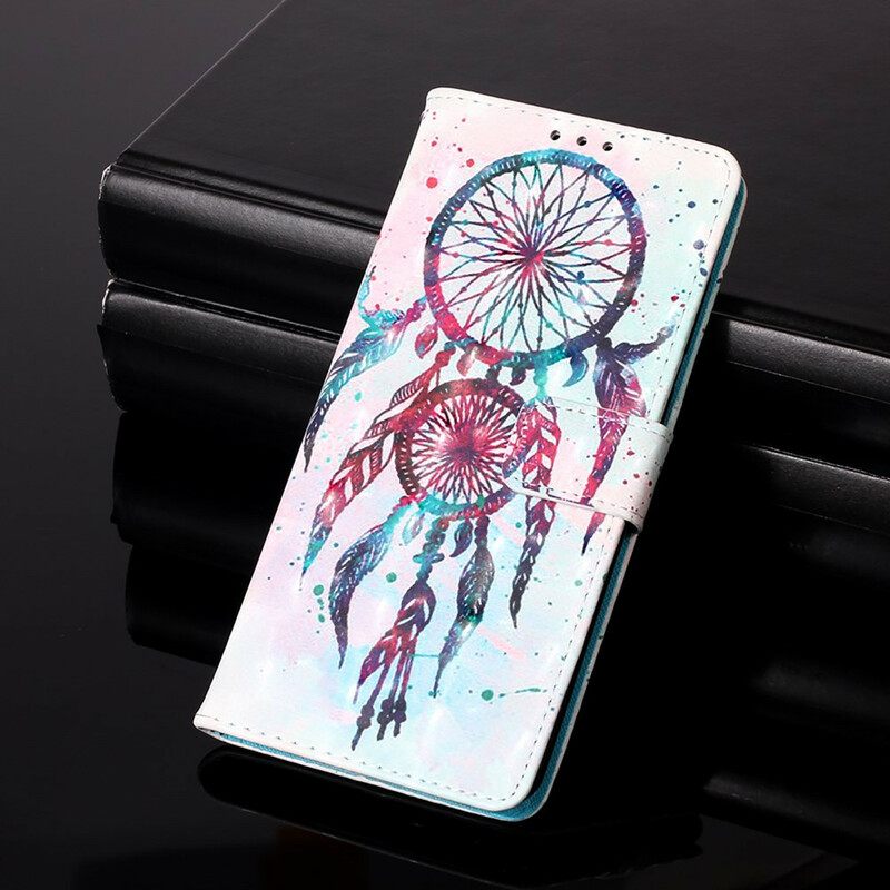 δερματινη θηκη Samsung Galaxy S20 FE Ακουαρέλα Dream Catcher