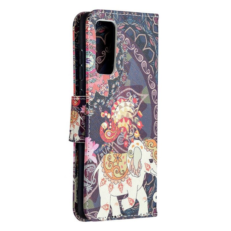 Κάλυμμα Samsung Galaxy S20 FE Mandala Ethnic Elephants