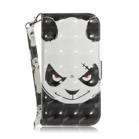 Κάλυμμα Samsung Galaxy S20 FE με κορδονι Angry Panda Με Λουράκι