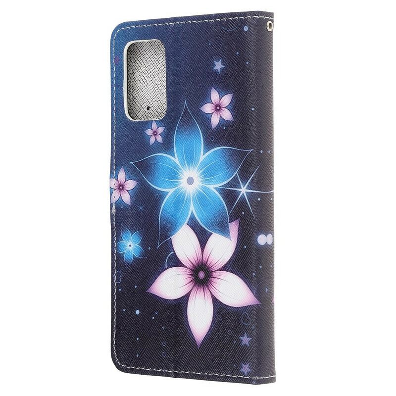 Κάλυμμα Samsung Galaxy S20 FE με κορδονι Lunar Strap Flowers