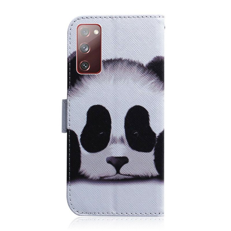 Κάλυμμα Samsung Galaxy S20 FE Πρόσωπο Panda