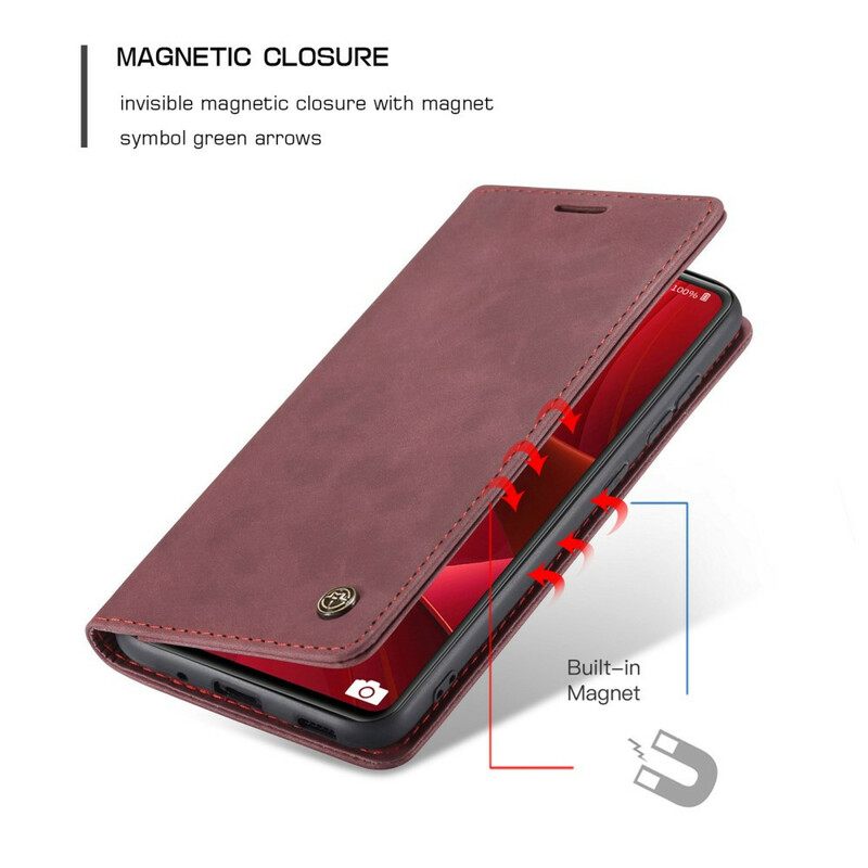 θηκη κινητου Samsung Galaxy S20 FE Θήκη Flip Caseme Faux Leather