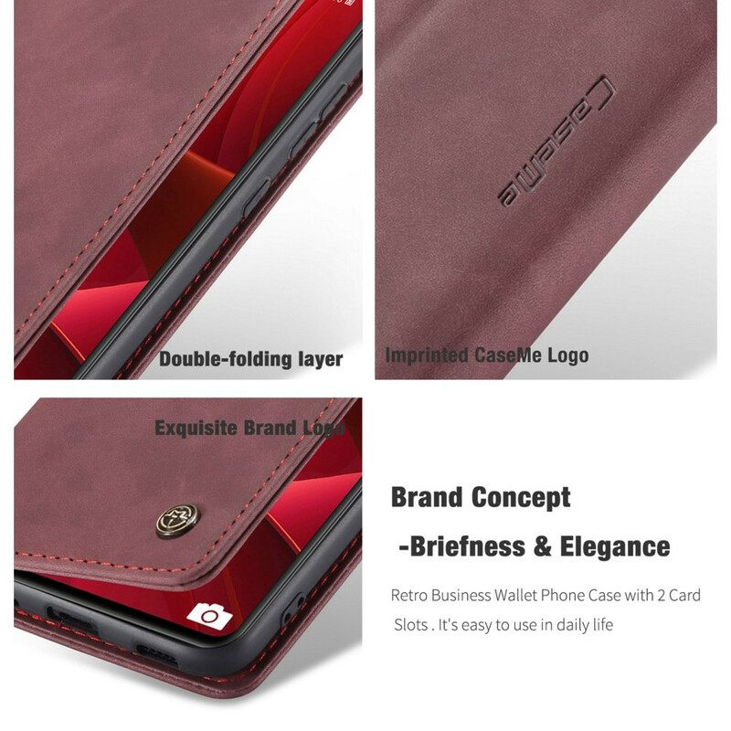 θηκη κινητου Samsung Galaxy S20 FE Θήκη Flip Caseme Faux Leather