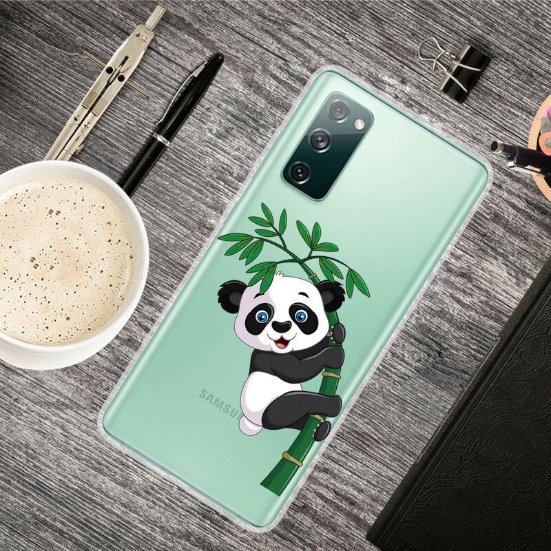 Θήκη Samsung Galaxy S20 FE Panda Panda On Bamboo