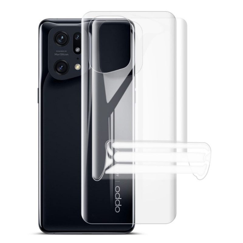 Προστατευτική Ταινία Οθόνης Και Πλάτης Oppo Find X5 Pro