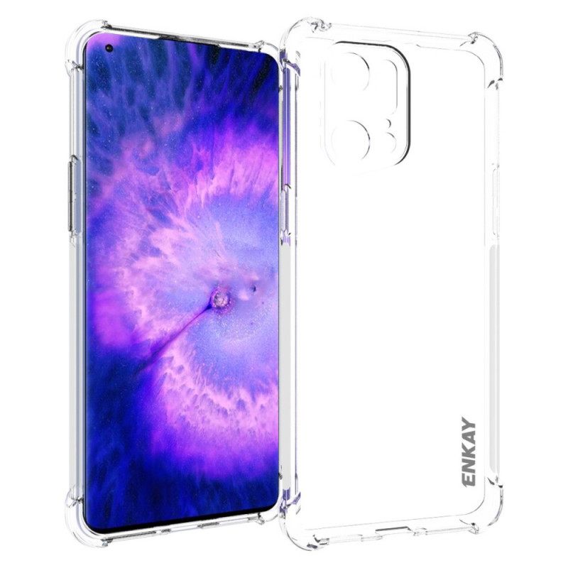 Θήκη Oppo Find X5 Pro Διαφανές Enkay