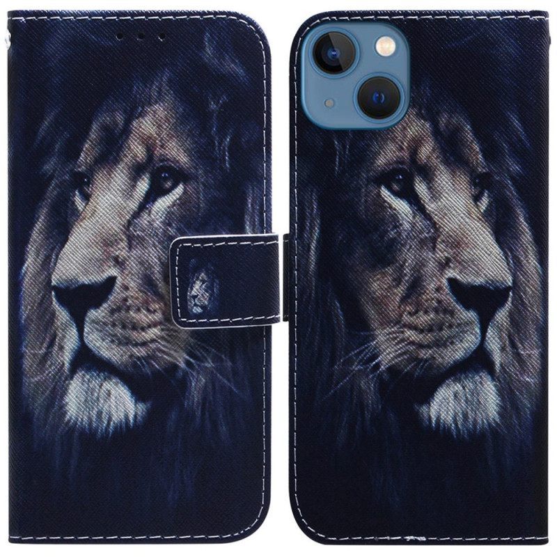 Κάλυμμα iPhone 15 Dreaming Lion