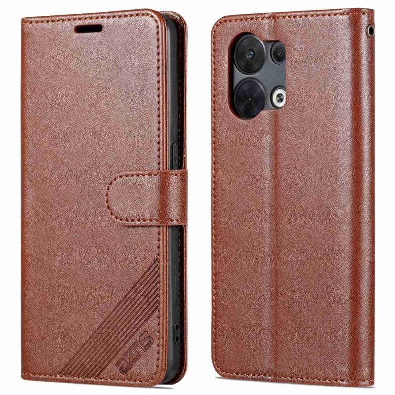 Κάλυμμα Oppo Reno 8 Azns Faux Leather