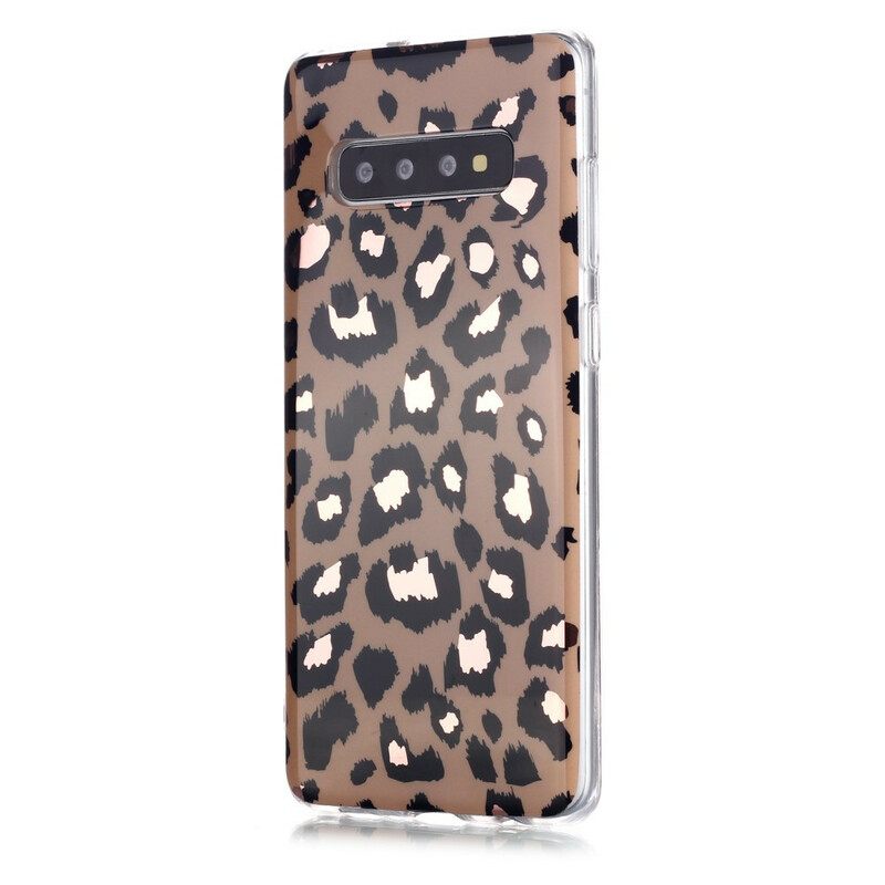 θηκη κινητου Samsung Galaxy S20 Plus 4G / 5G Μάρμαρο Leopard Style