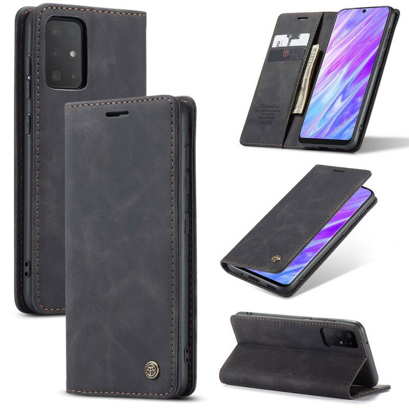 θηκη κινητου Samsung Galaxy S20 Plus 4G / 5G Θήκη Flip Caseme Faux Leather