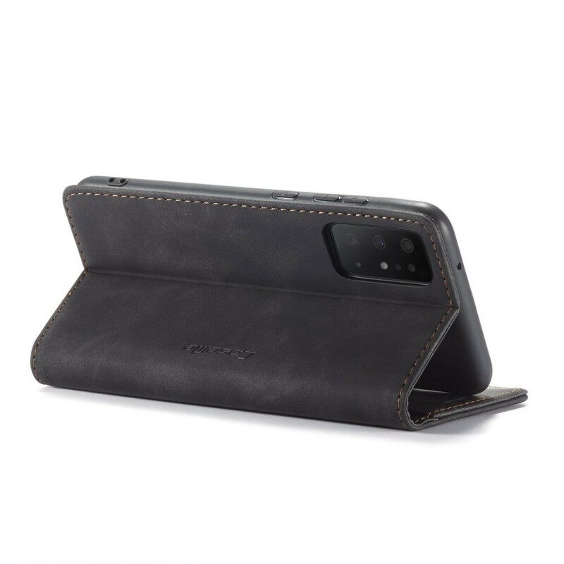 θηκη κινητου Samsung Galaxy S20 Plus 4G / 5G Θήκη Flip Caseme Faux Leather